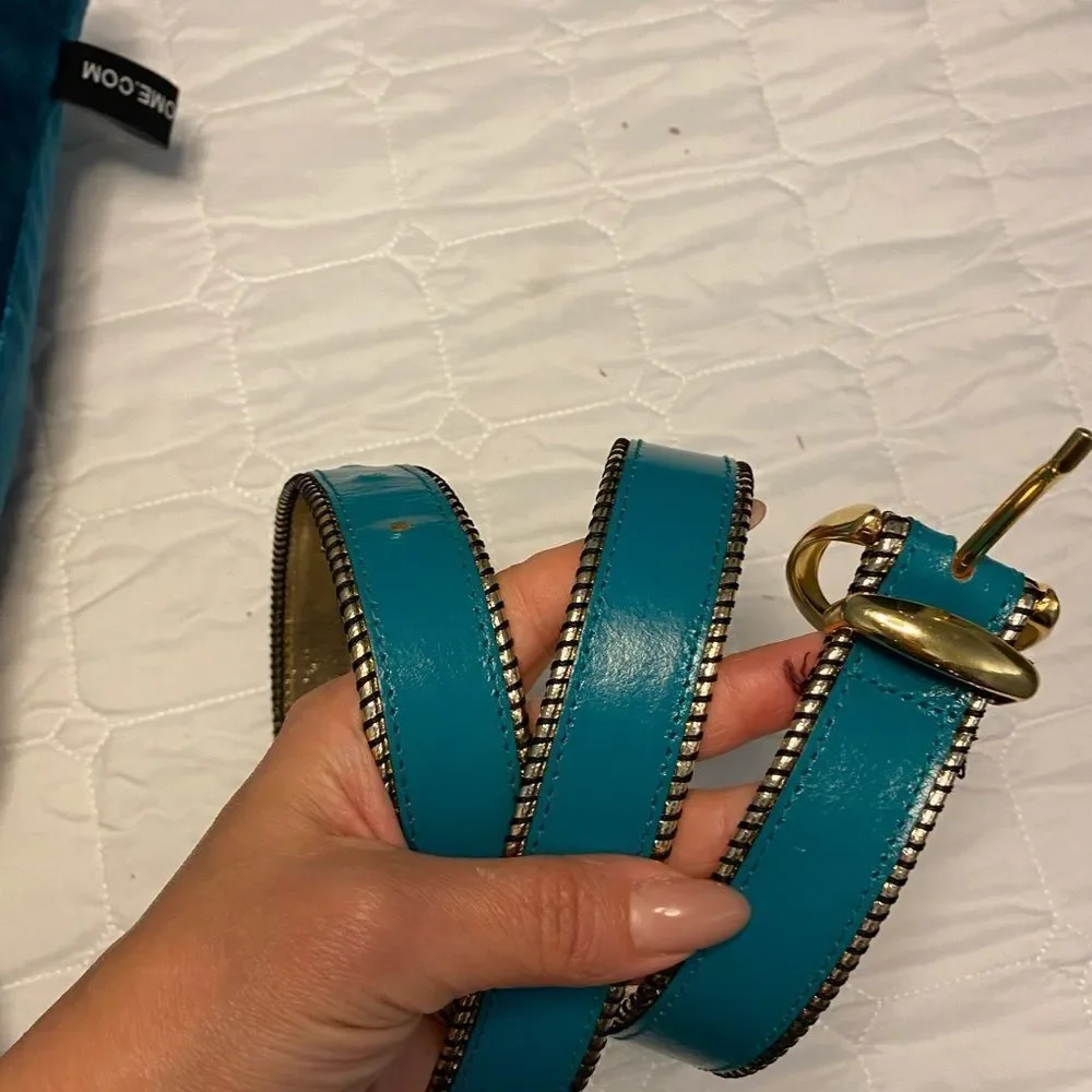 Pellateri genuine leather belt, L 38 inch , made in Italy 🇮🇹